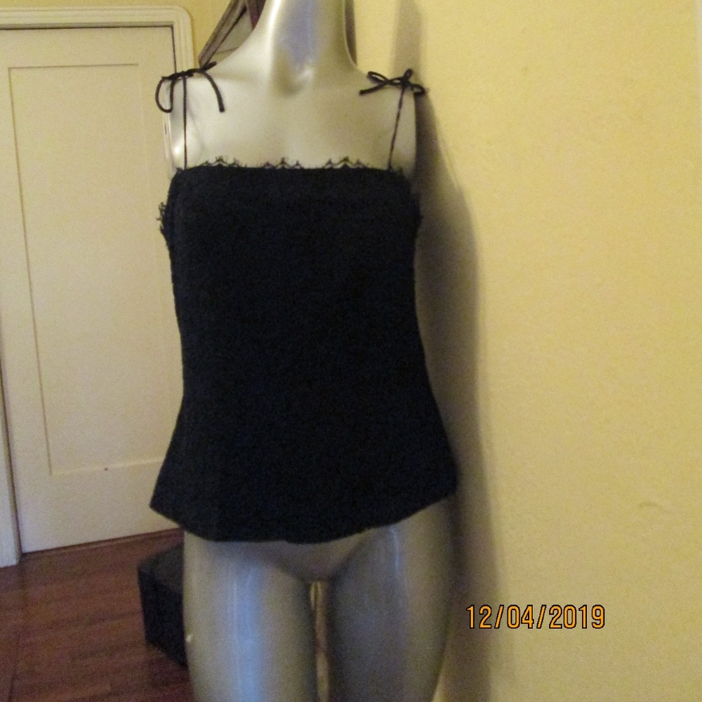 Magaschoni Henri Bendel Lace Camisole Top Dressy
